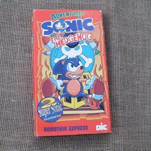 Sonic the Hedgehog Robotnik Express VHS anime tape
